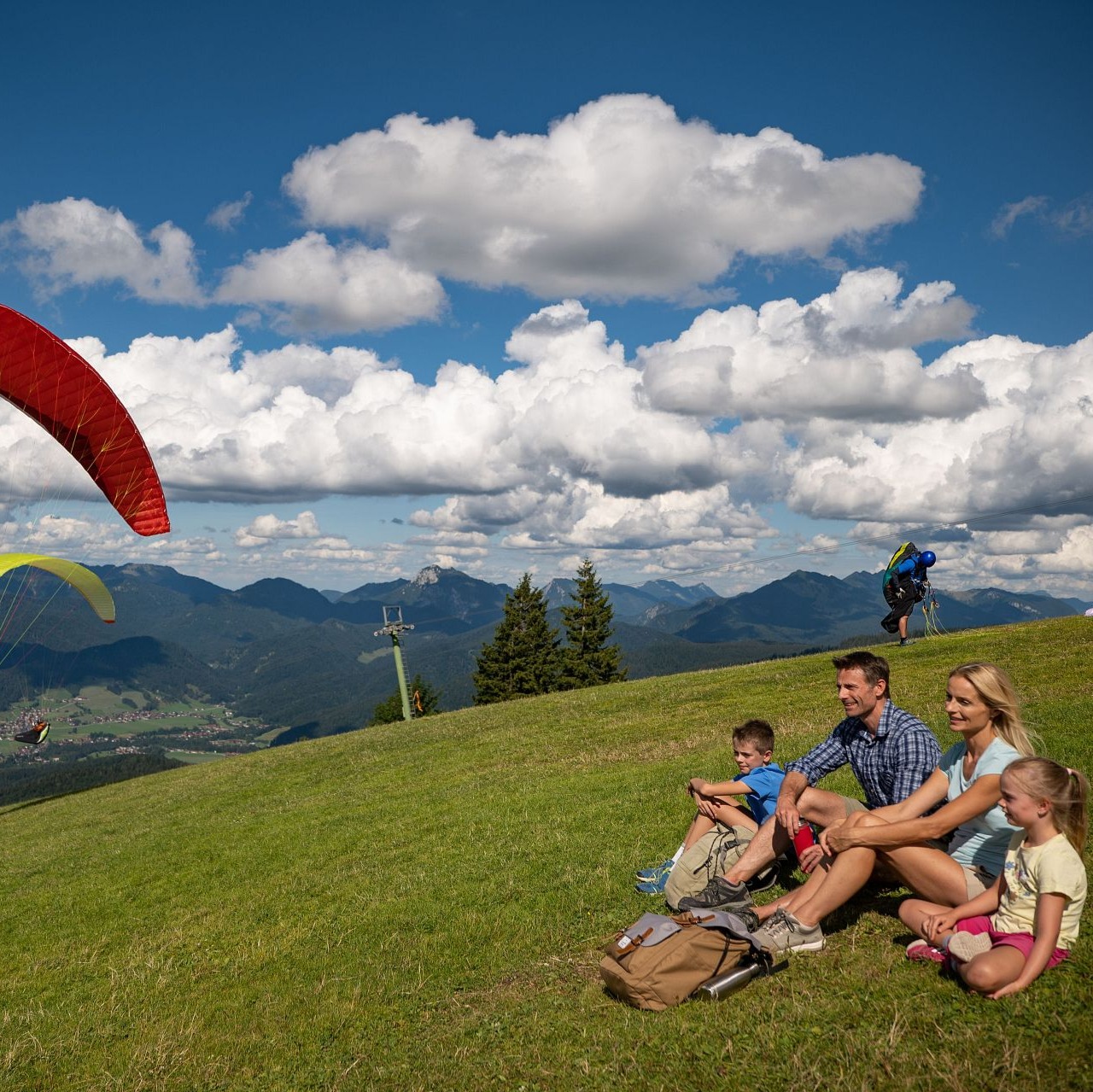Sommerurlaub mit Weitblick Kaiserwinkl 