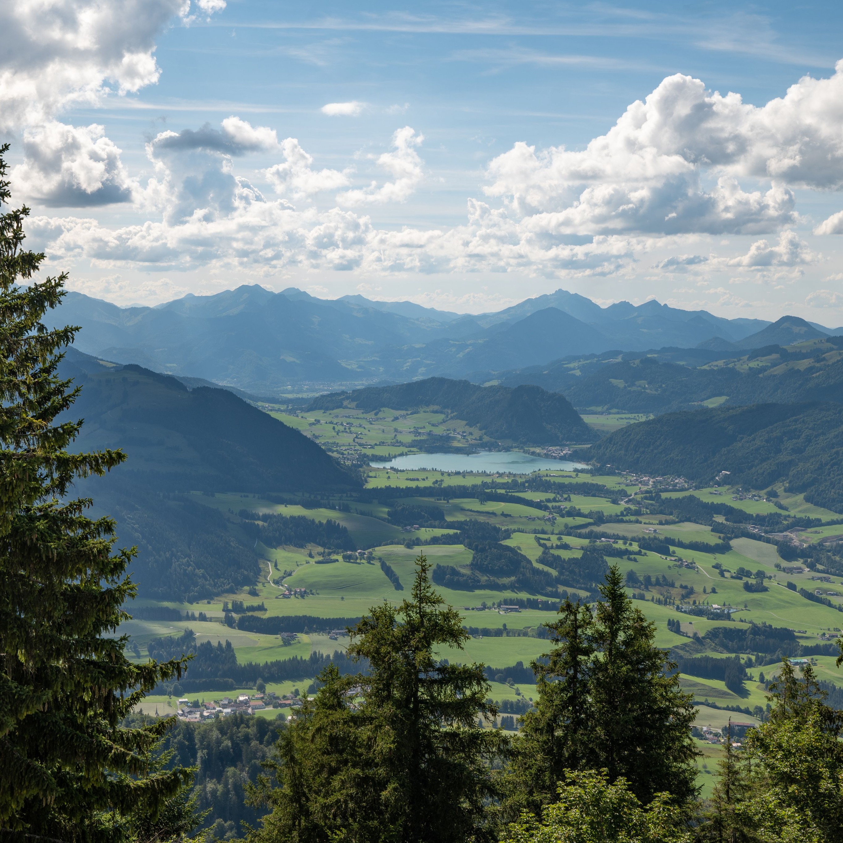 Sommer kaiserwinkl Wanderurlaub direkt von der Pension Gieringer weg