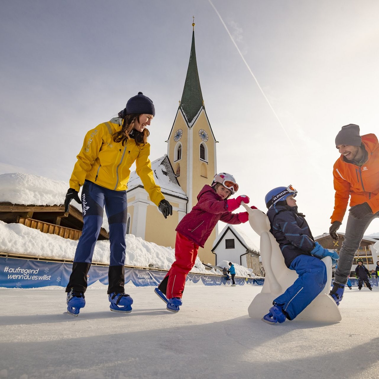 abwechslungsreiche Möglichkeiten im Schnee.